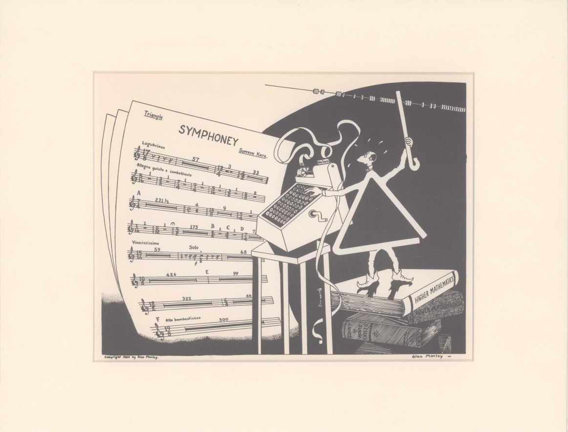 TRIANGLE - CARICATURE - Morley, Glen Stewart