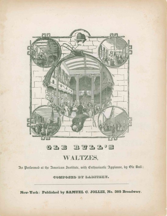 Labitzky, Joseph - Group of three waltzes for piano.