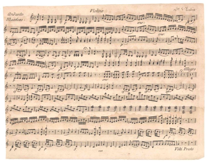 Piccinni, Nicolò - Sinfonia del Gionata per Cembalo, o Piano-forte,