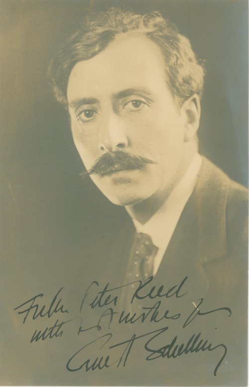 Schelling, Ernest - Photograph Signed